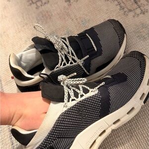 On Running Women's Sneakers in Black and Cream